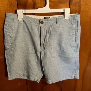 J. Crew Striped Blue Shorts